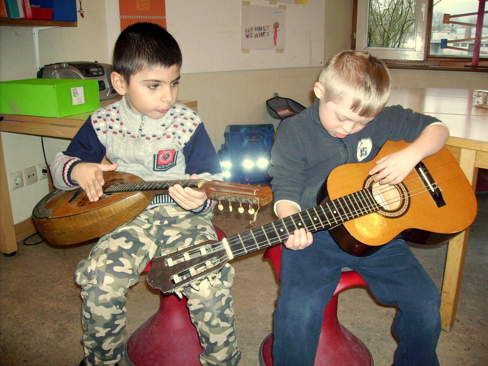 Ein Haus voll Musik in der Grundstufe G2b Schule im
